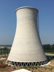 Hyperbolic Cooling Tower Construction