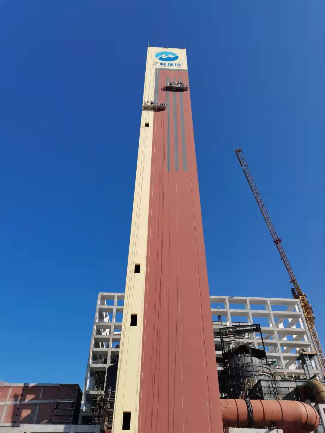 square chimney landscaping